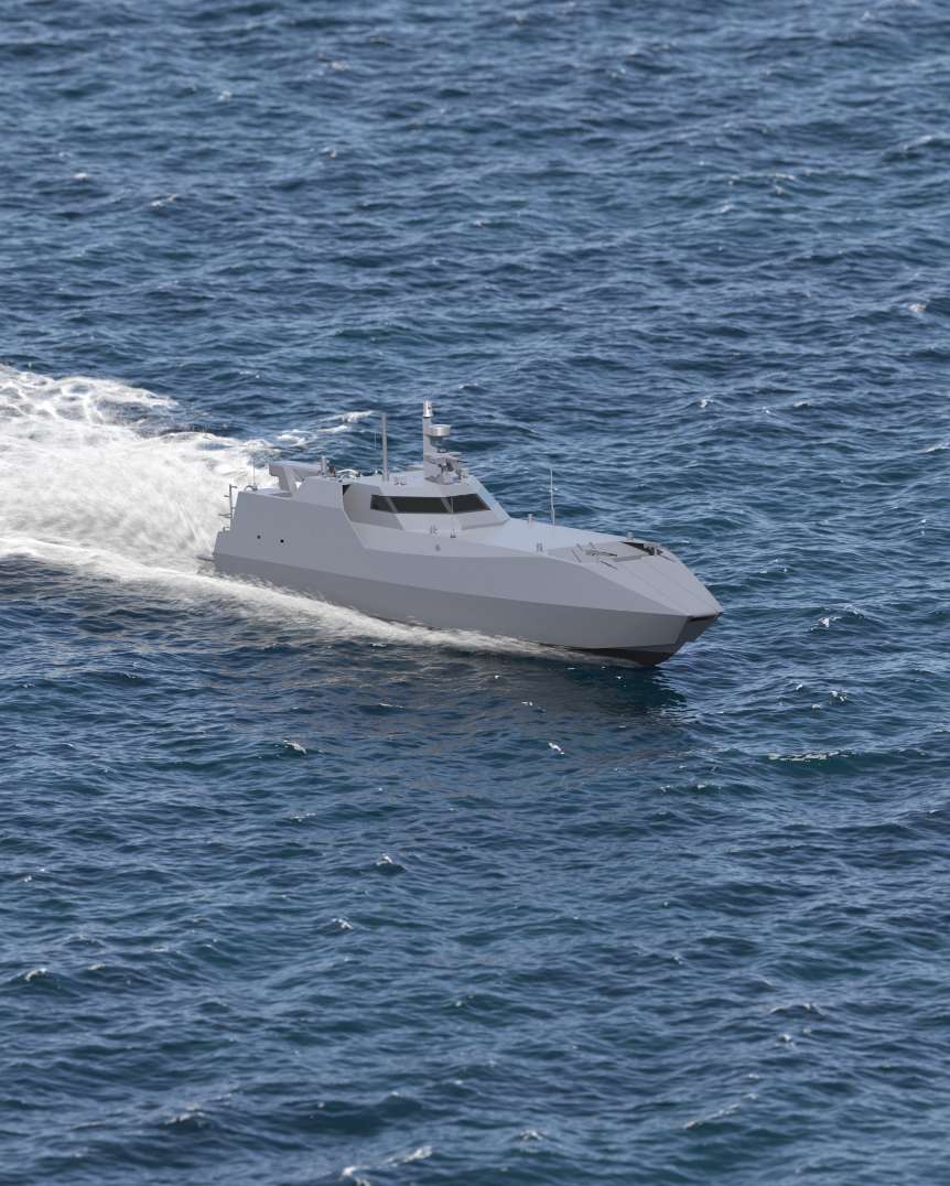 Photo du navire d'assaut HSAB20