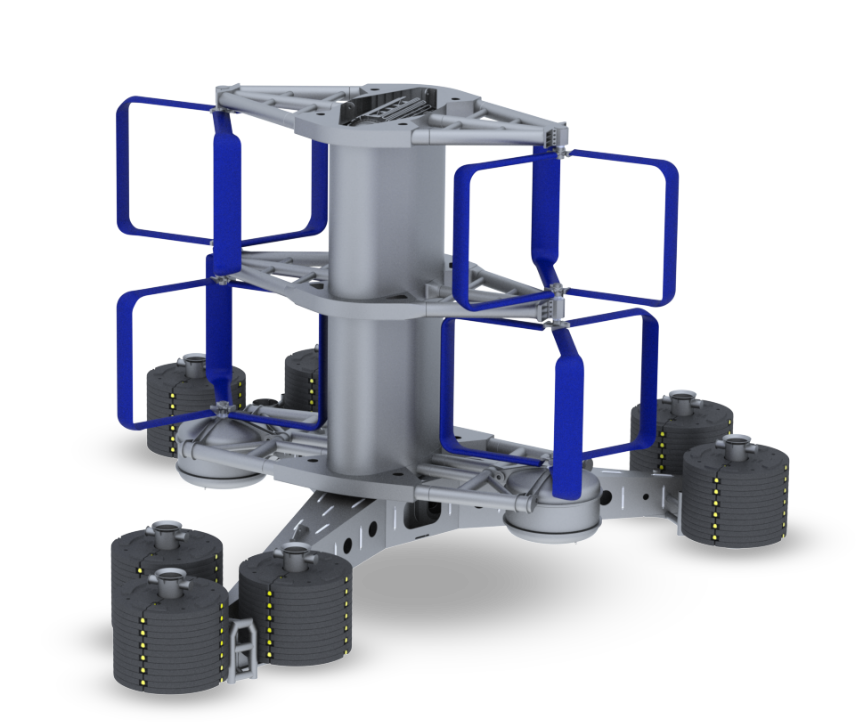 Prototype d'hydrolienne HydroQuest